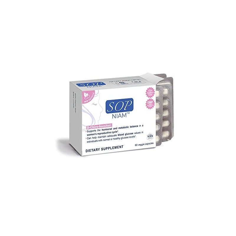 SOP NIAM - Complemento alimenticio con D-Chiro Inositol, vitaminas y