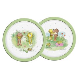 Janosch Kids Plates Set of 2 21.5 cm Polypropylene