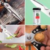 Heavy Duty Food Shears, Multi-Purpose Kitchen Scissors with Sharp Blades,