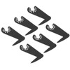 10Pcs Oscillating Saw Blade Sickle Shape High Speed Steel Multitool