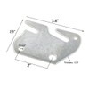 Bitray Wood Bed Plates Wood Bed Rail Hook Plates for