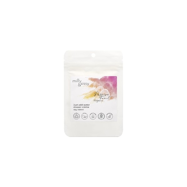 milly&sissy Zero Waste Passion Fruit Shower Crème 500ml
