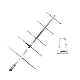 GMRS/UHF Base Station Antenna - 400-470MHz 5-Element Yagi with 9dBi Gain for Ham Radio Repeater