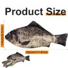 AWOXIHJ 1 Piece Fish Shaped Pencil Case Novelty Fish Pencil