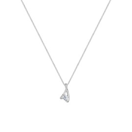 Elli Halskette Damen Anhänger Klassisch mit Zirkonia Kristalle aus 925 Sterling Silber