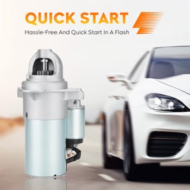 Starter for Chevy Colorado 2.8L 3.5L 04-06, Trailblazer EXT 4.2L 02-05, GMC Canyon 2.8L 3.5L 04-06, Envoy XL 4.2L 02-05 XUV 04-05, Isuzu Ascender 03-05 4.2L, i-280 2.8L i-350 3.5L 06, 336-1930A
