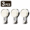 3 Pcs Suction Cup Hooks for Bathroom & Kitchen Storage