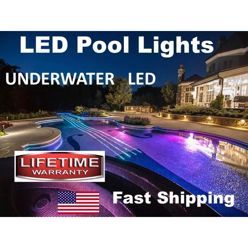 Swimming POOL LED lights - works with above ground or