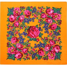 Rose Scarf (Orange)