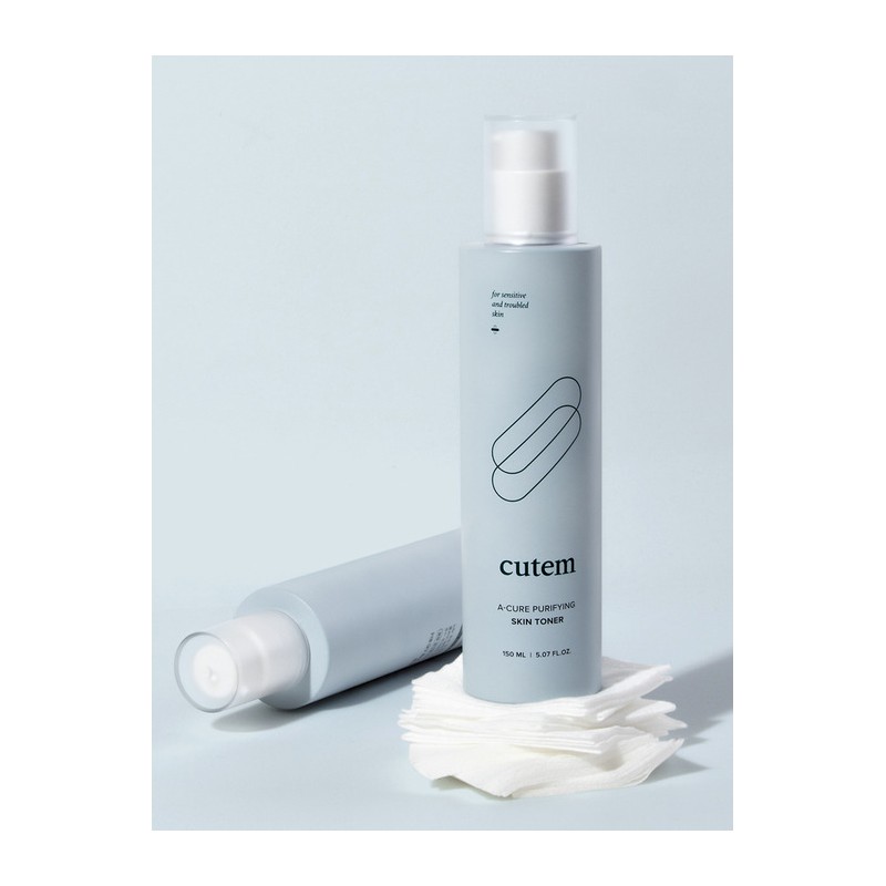 Q-Tem Acure Purifying Skin Toner / 에이큐어 퓨리파잉 스킨 토너