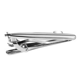 HAWSON Tie Clips for Men Unique with Submarine Pattern, Silver Skinny Tie Bar, Unique Military-Inspired Tie Pins for Men 2 Inch, Navy Suits Weddings Office Accessories