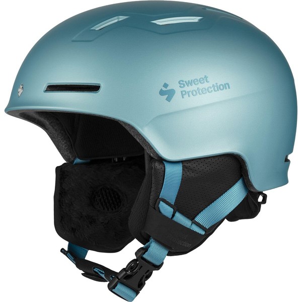 Sweet Protection Unisex Youth Winder Helmet JR, Glacier Blue Metallic,