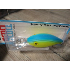 Rebel Lure Company Vintage Rebel 2" Deep Diving CB-A Fishing Lure Bait Parrot Color