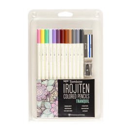 Tombow 51529 Irojiten Colored Pencils Set, Tranquil