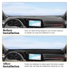 PeakPurit Black Dashboard Dash Board Cover Mat Carpet for Chevy