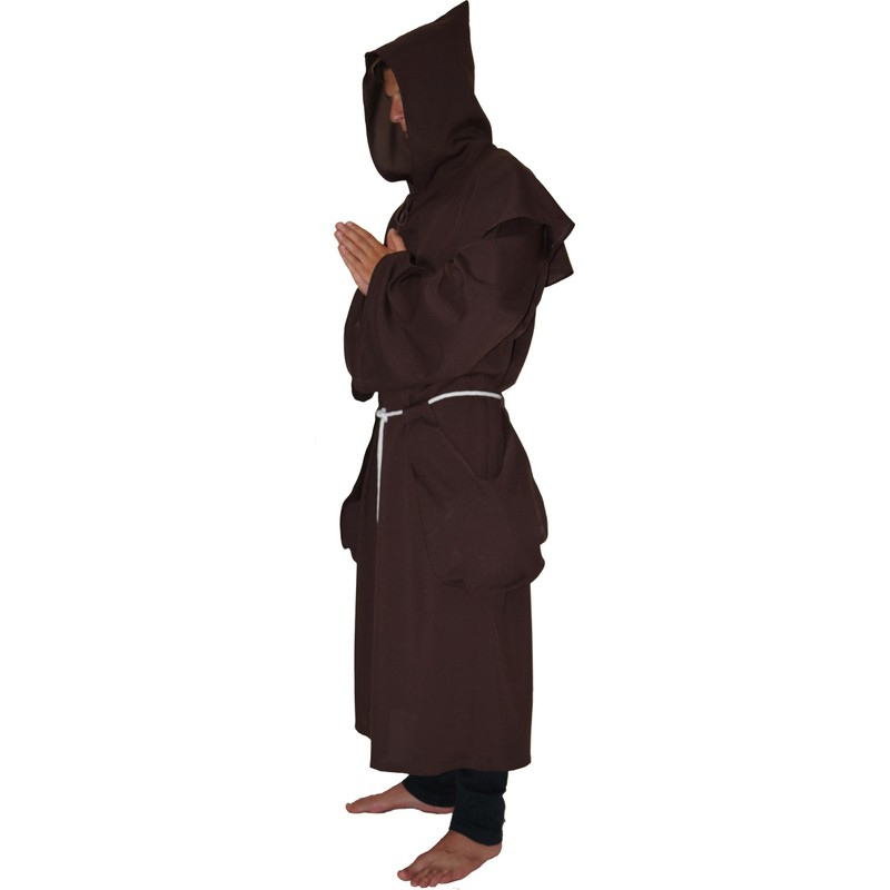 Maylynn 14109 – Medieval Monk Costume, Men's Monk's Robe, 3-Piece