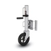 TOWKING 8" Spoke Wheel Trailer Jack, 10" Vertical Movement, 1500