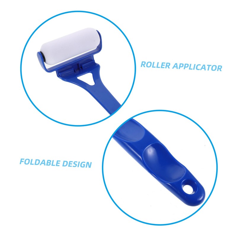 BIUDECO Lotion Applicator for Back Ergonomic Folding Handle Oil Roller