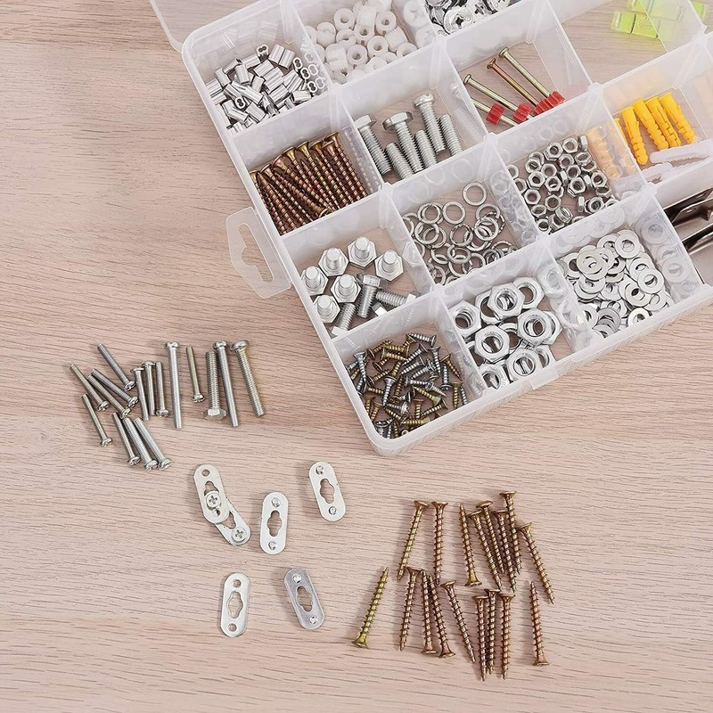 Gadgetking 3 Pack Fishing Tackle Box Terminal Carp Swivels Hooks