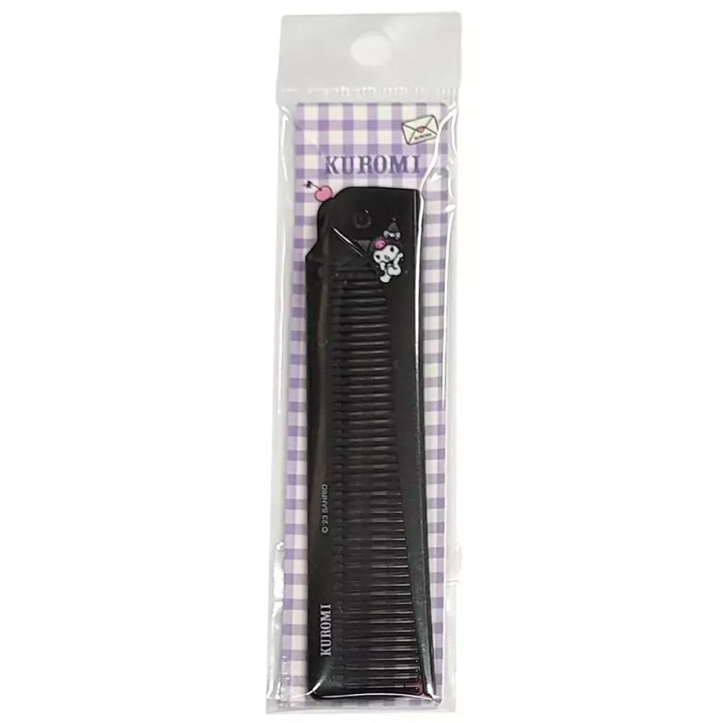 yck30 [yck30]시크한 블랙 컬러 디자인 접이식 헤어꼬리빗[뷰티] Chic Black Color