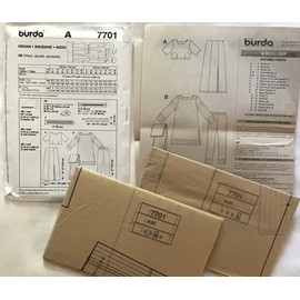 Burda B7701 Indian Sewing Pattern 19 x 13 cm