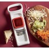 Tupperware Speedy Mandoline Food Grater Non-Electric White & Red New