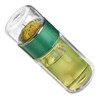 280ml Tea Water Separation Cup Double Layer Insulation Transparent Tea