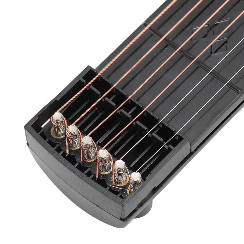 6-Fret Guitar Practice Neck Button Free Portable Tool with Tuning