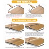 Sliding Pizza Peel, large Pizza Peel Metal Sliding Tray 15"