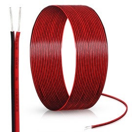 Relaxweex 50ft 41b4494-1 Garage Door Wire 24awg 2 Conductor Garage Door Bell Wire Replacement for Control Station Sensor Garage Door Sensors