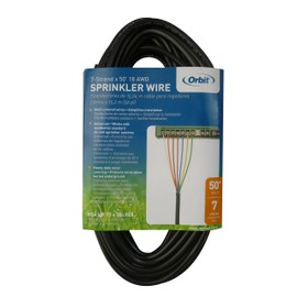 Orbit 57092 7Strd 50' Sprinkler Wire, 50 Feet Green
