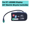 Electric Bicycle Display, 36V 48V E-Bike Intelligent Control Panel Display,