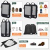 Compression Packing Cubes for Suitcases, Ultralight 8 Set Packing Cubes