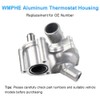 Upgraded Aluminum Thermostat Housing Assembly Compatible with 2001-2005 Ford Explorer,