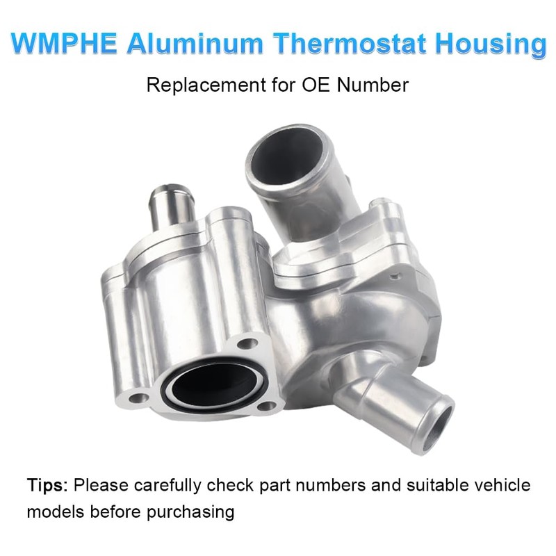 Upgraded Aluminum Thermostat Housing Assembly Compatible with 2001-2005 Ford Explorer,