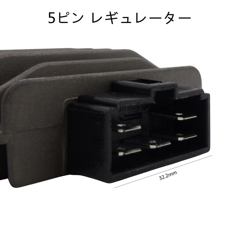 MAKGAGAAI Rectifier Regulator Compatible with Yamaha Cygnus X SE12J SE44J