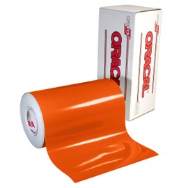 Oracal 651 Glossy Permanent Vinyl 12 Inch x 6 Feet - Orange