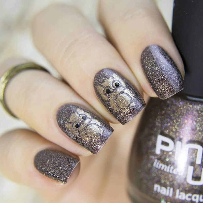 Whats Up Nails - Owl Vinyl Stencils for Nail Art