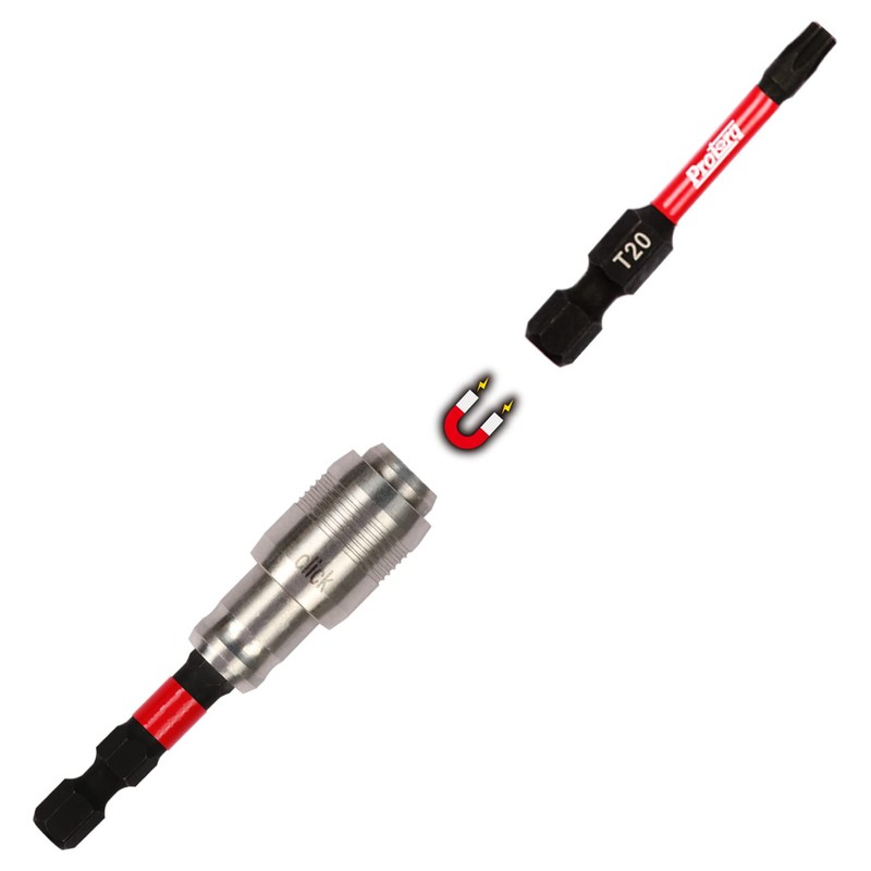 Protorq Impact Drive Bit with Quick change bit holder, Christmas