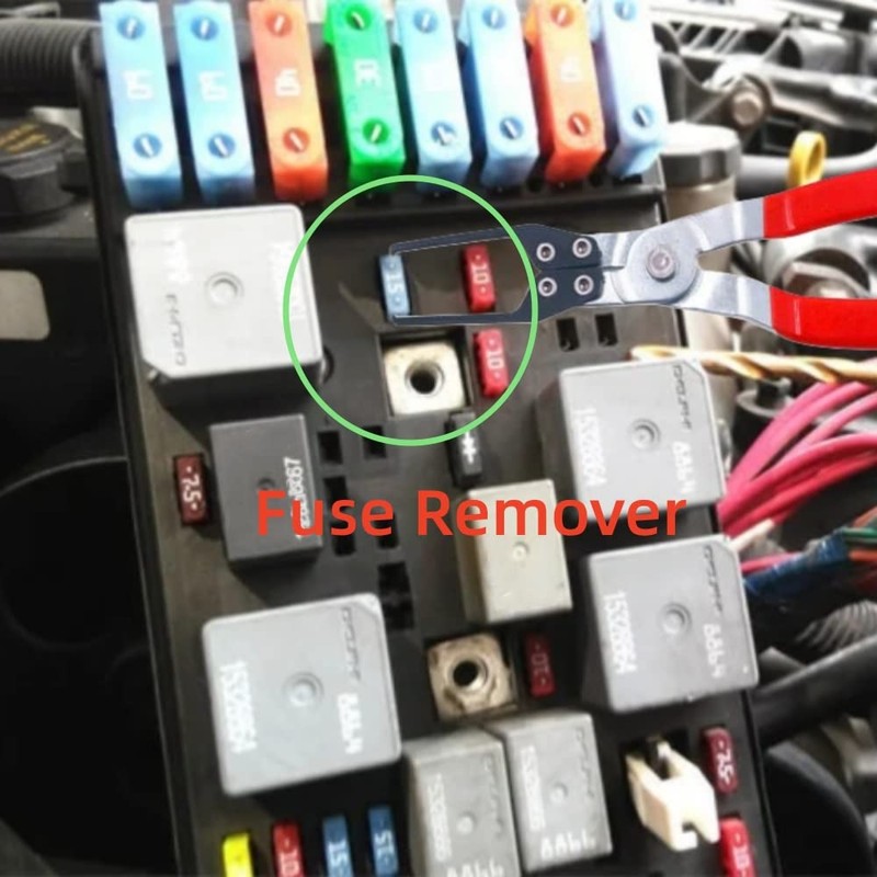 Komitasui Relay Puller Pliers, Car Fuse Puller Automotive, Pliers for