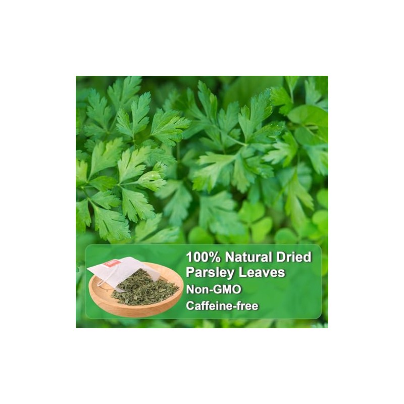 Fullchea Bolsitas de Té de Perejil, 40 Bolsitas, 2 G/bolsa