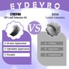 EYDEVRO Fluffy Cluster Lashes Kit D Curl Individual Lashes Thick