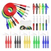 Cleqee 30 Pcs Car Back Probe Kit Banana Plug Copper