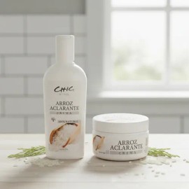 Combo Crema Facial + Crema Corporal Aclarante De Arroz