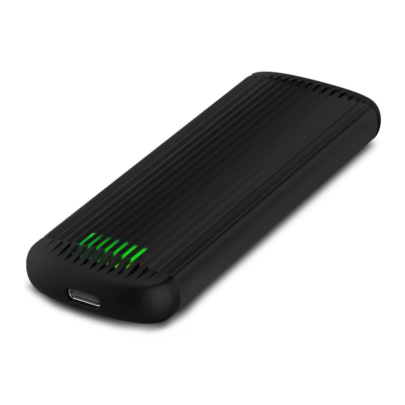 FANTEC NVMe31-FastLock USB 3.2 Gen2 Hard Drive Enclosure for 1x