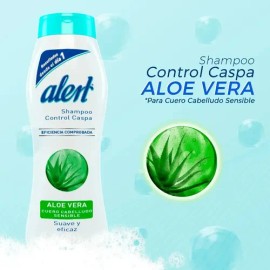 Shampoo Alert Aloe Vera. Botella con 700ml                                                                                                            