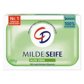 CD Mild Soap, Aloe Vera, Vegan & No Microplastics, 100 g