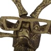 Home Decor Waterproof Bronzed Resin Animal Hanging Sculpture Sunscreen Animal