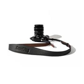 SMALLRIG Universal Leather Camera Shoulder Strap (Black)