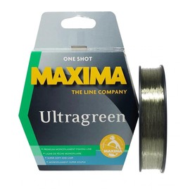 Maxima ULTRAGREEN ONE SHOT LINE 200m/250m SPOOL 3LB - 20LB